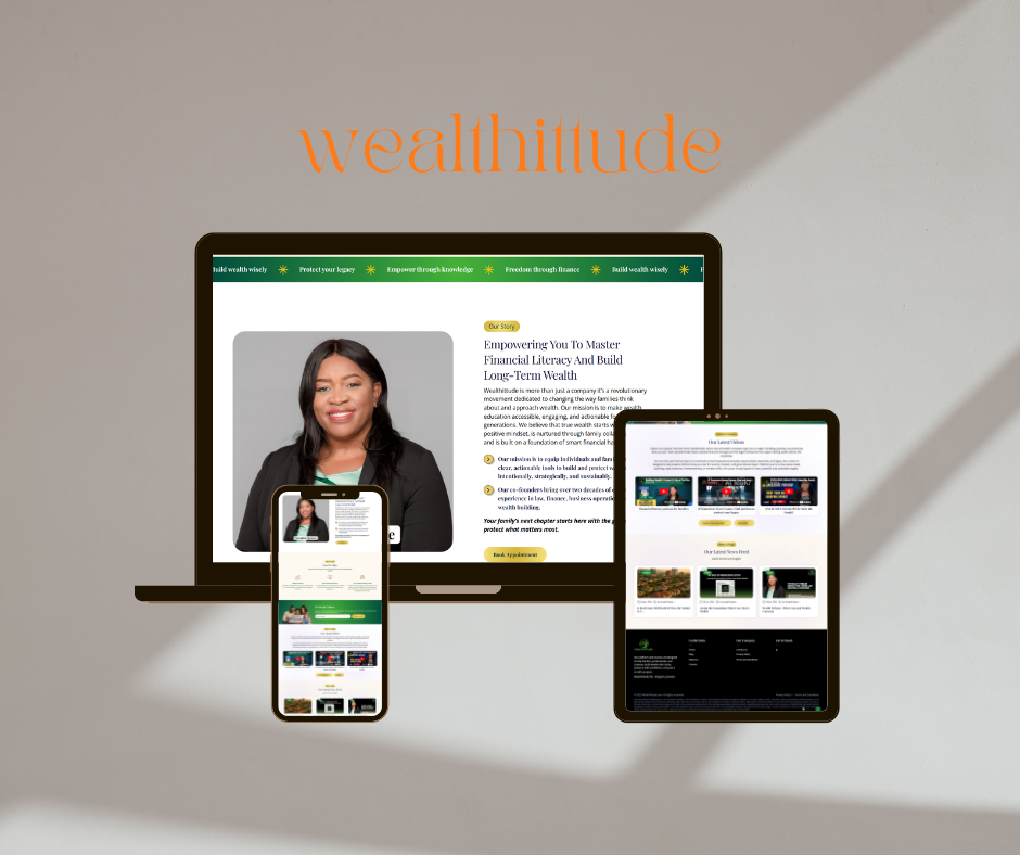 Wealthittude — Custom LMS + Strategic Website